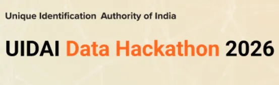 UIDAI Data Hackathon 2026 banner